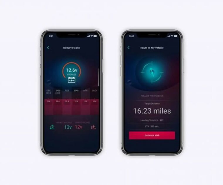 Tracker Touch app Image