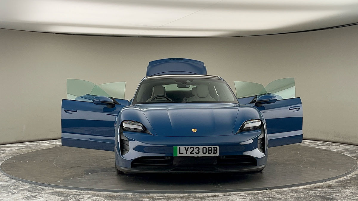 More views of Porsche Taycan