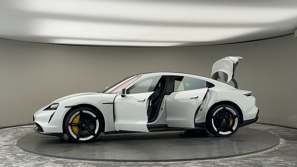 More views of Porsche Taycan