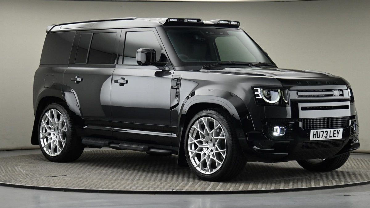 Land Rover Defender 110 Sticky Header Image
