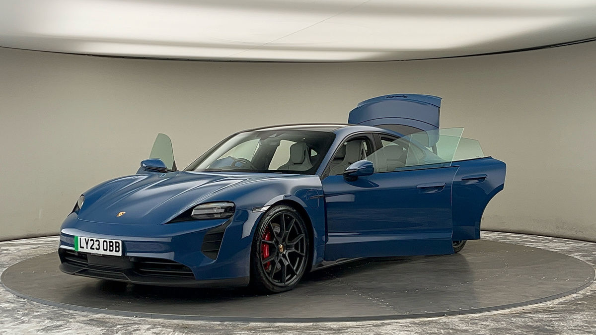More views of Porsche Taycan