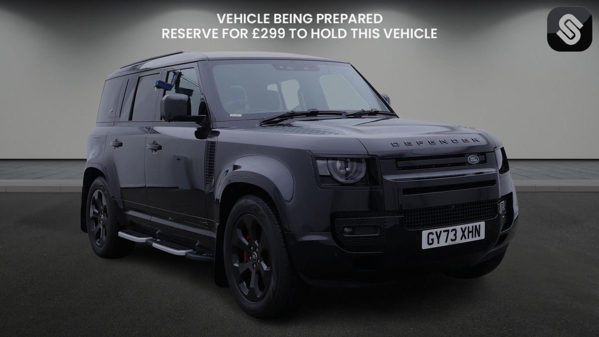 Land Rover Defender 110 Sticky Header Image