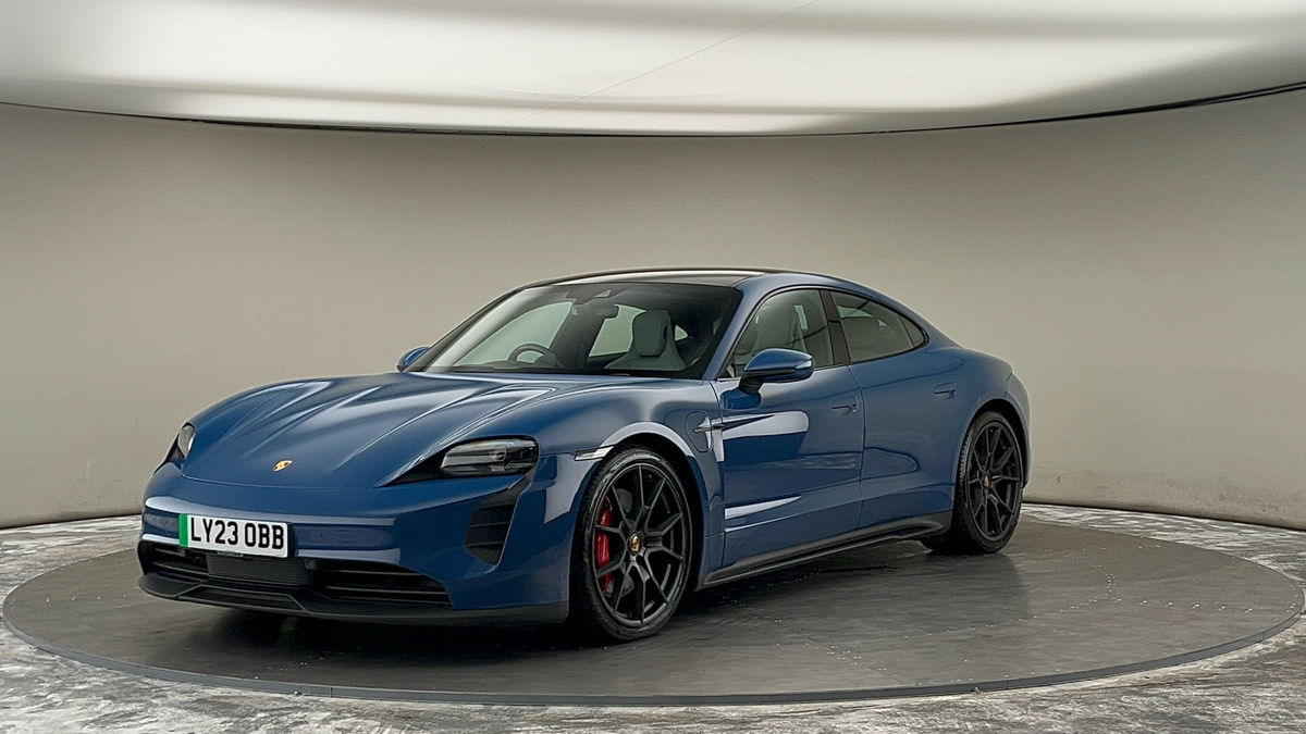 More views of Porsche Taycan
