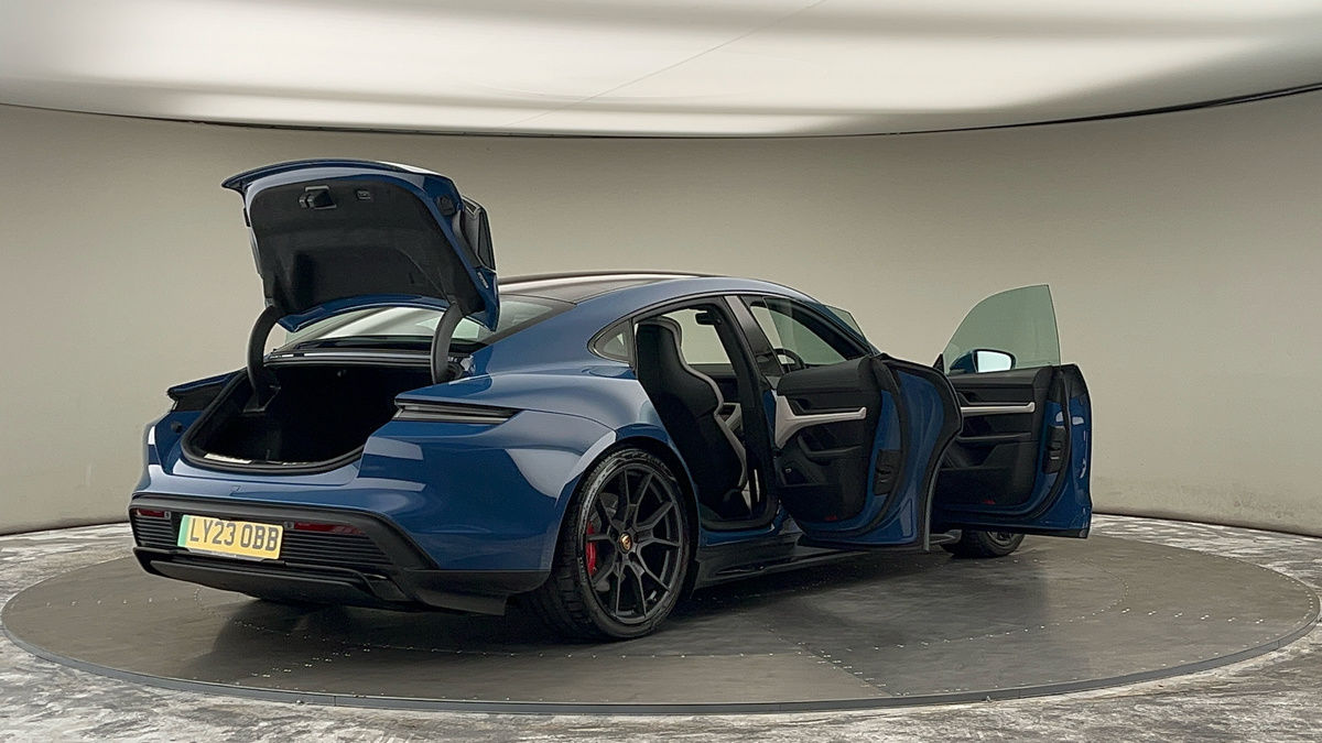 More views of Porsche Taycan