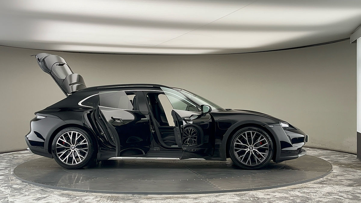 More views of Porsche Taycan