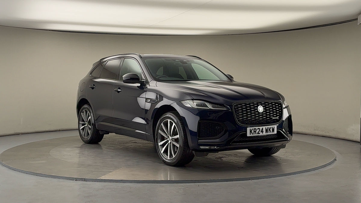 Jaguar F-PACE Sticky Header Image