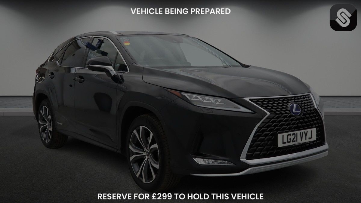 Lexus RX Sticky Header Image
