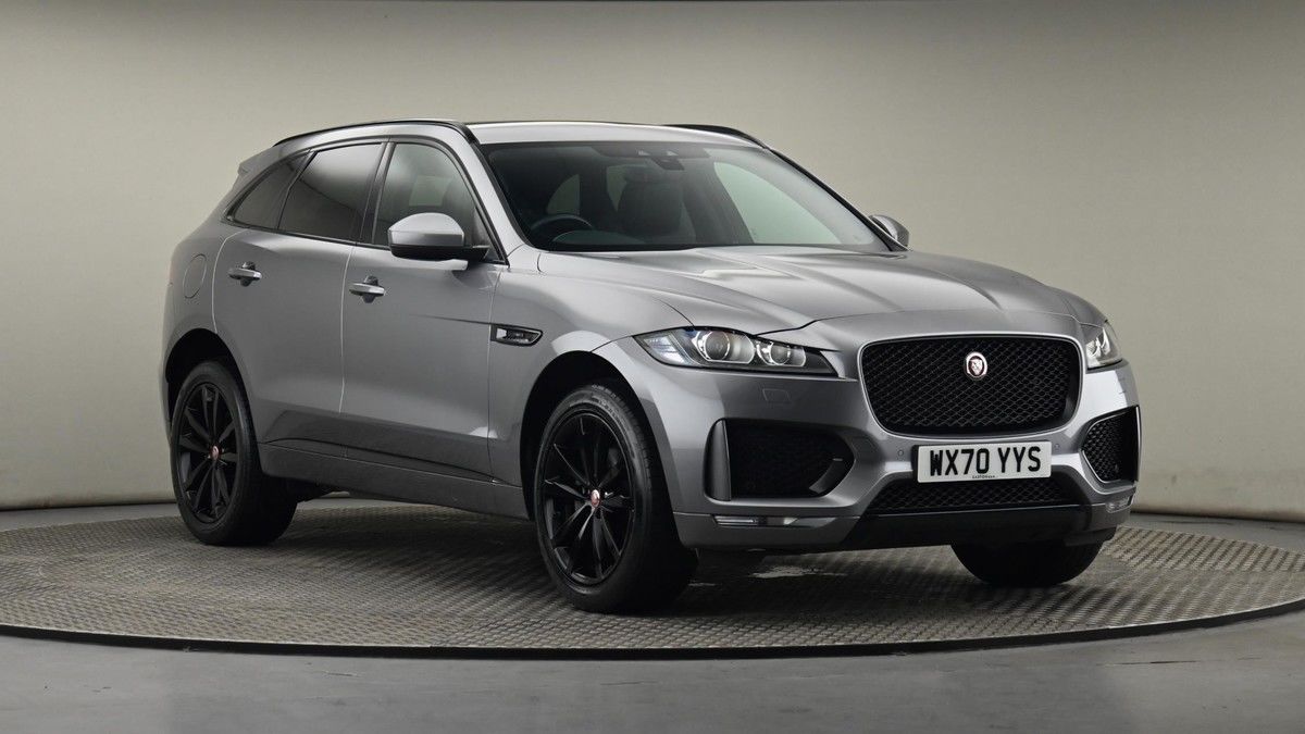 Jaguar F-PACE Sticky Header Image