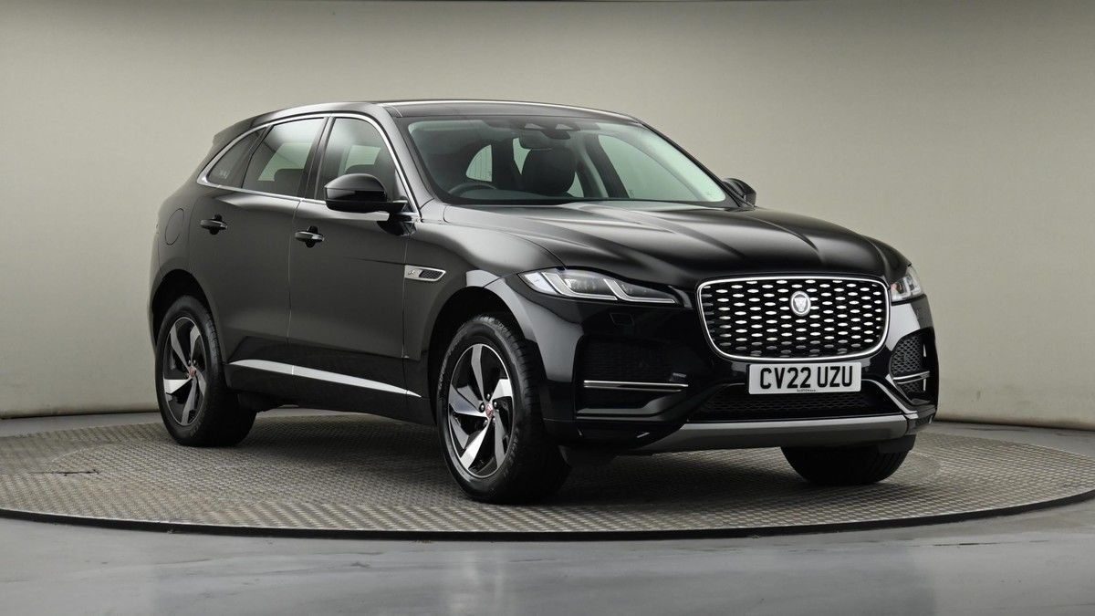 Jaguar F-PACE Sticky Header Image