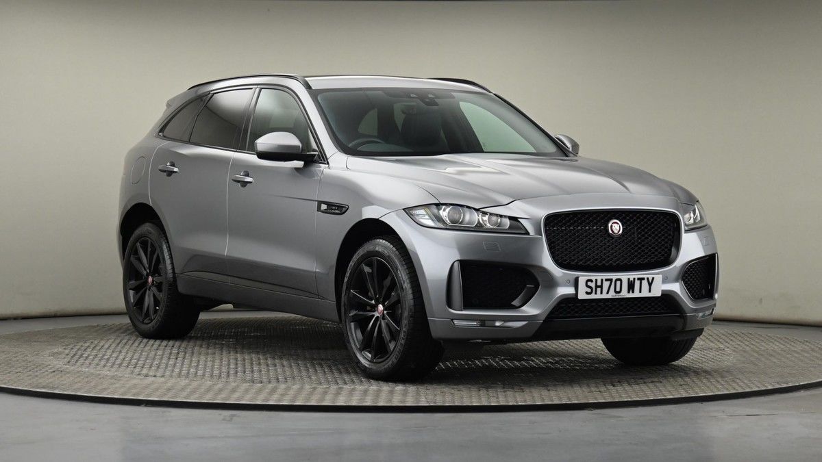 Jaguar F-PACE Sticky Header Image
