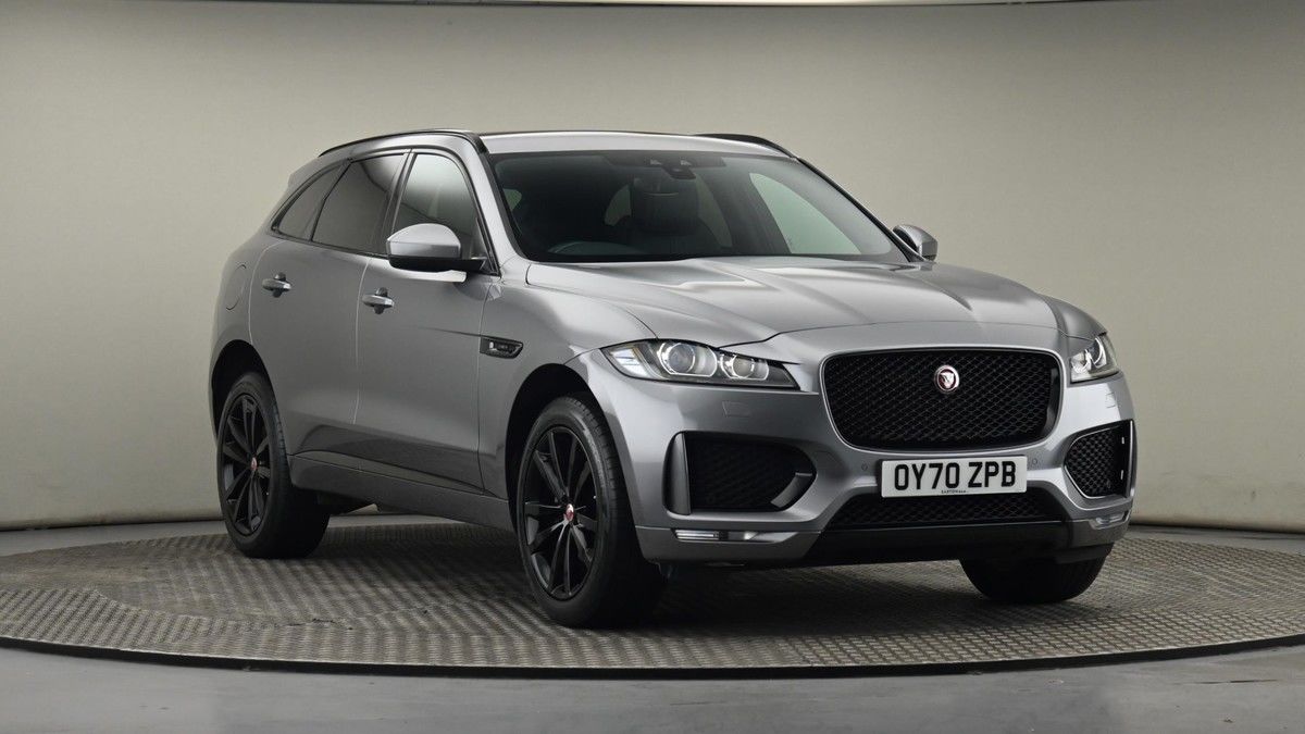 Jaguar F-PACE Sticky Header Image