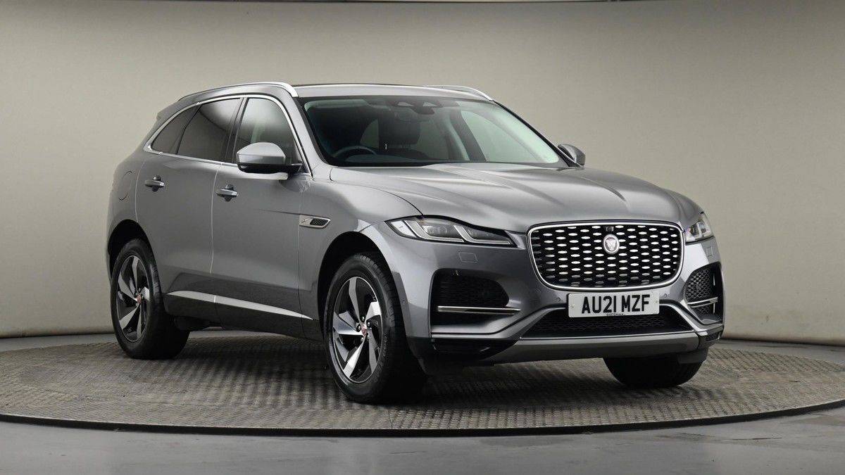 Jaguar F-PACE Sticky Header Image