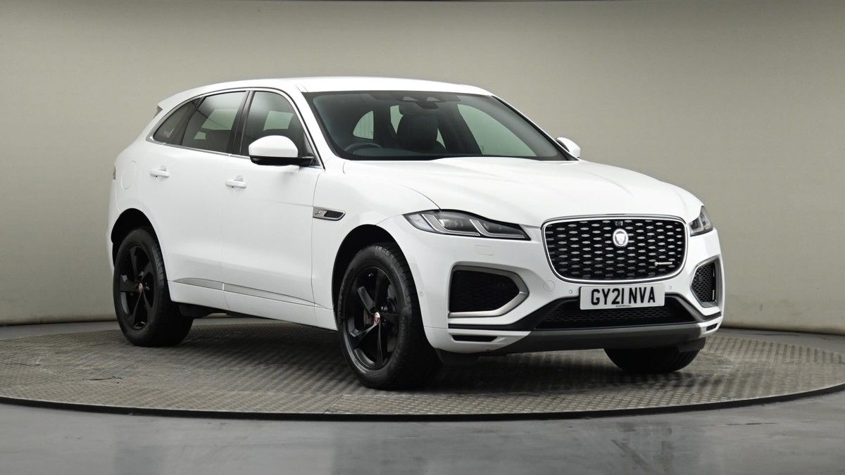 Jaguar F-PACE Sticky Header Image