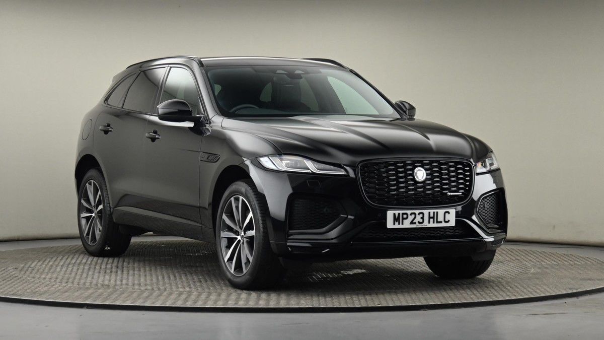 Jaguar F-PACE Sticky Header Image