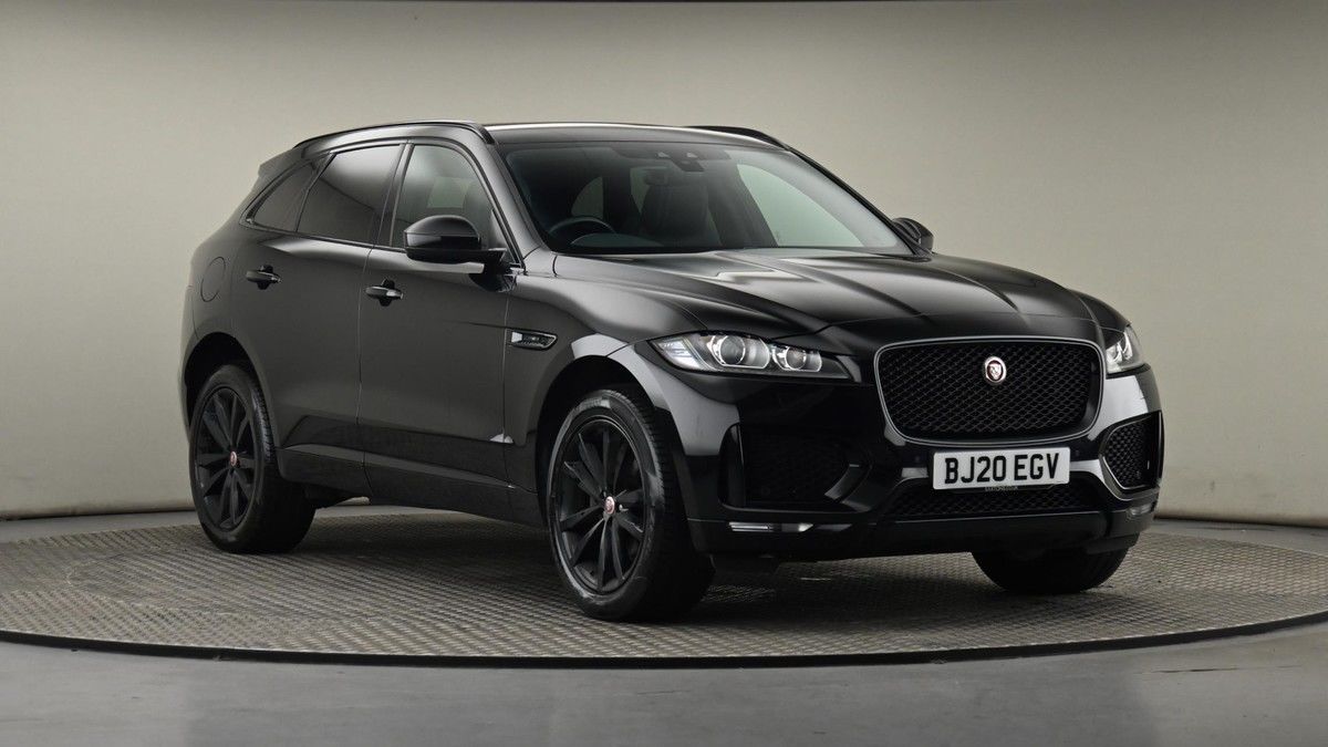 Jaguar F-PACE Sticky Header Image