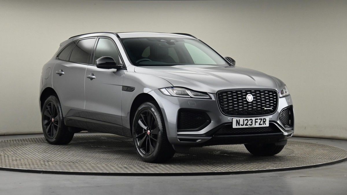 Jaguar F-PACE Sticky Header Image