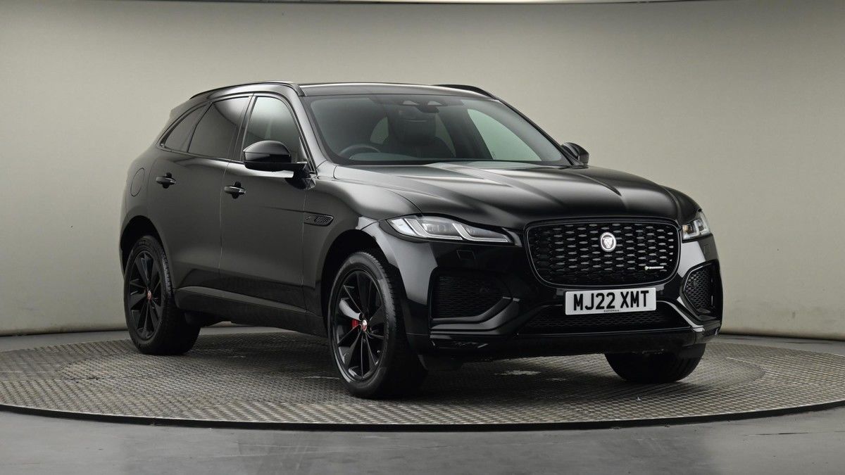 Jaguar F-PACE Sticky Header Image