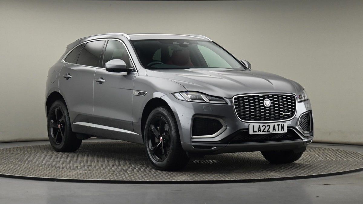 Jaguar F-PACE Sticky Header Image
