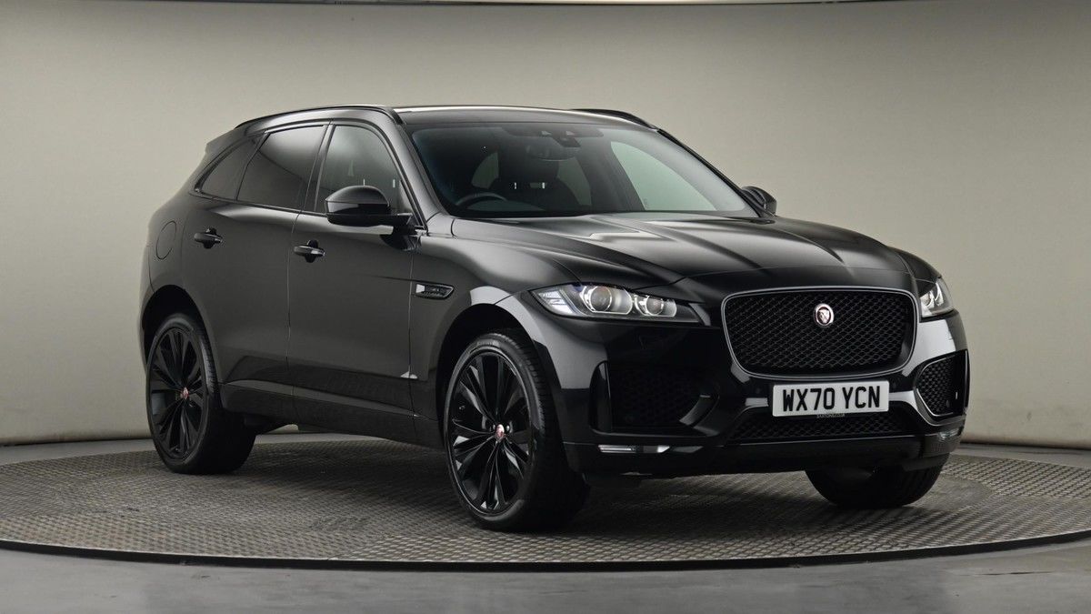 Jaguar F-PACE Sticky Header Image