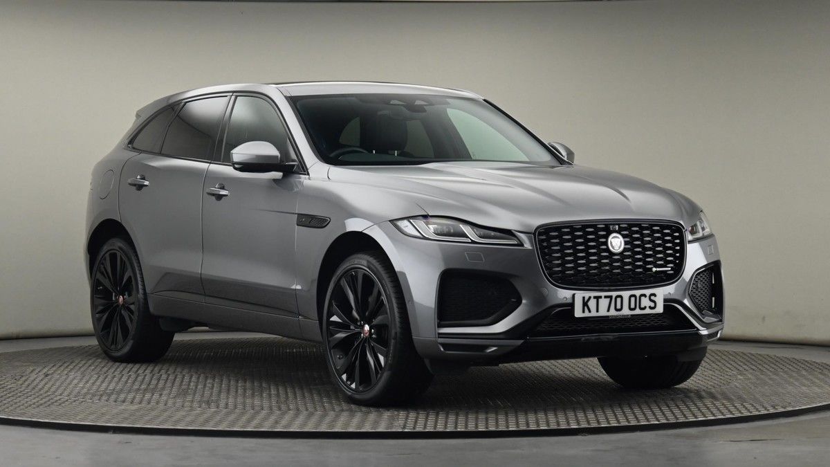 Jaguar F-PACE Sticky Header Image