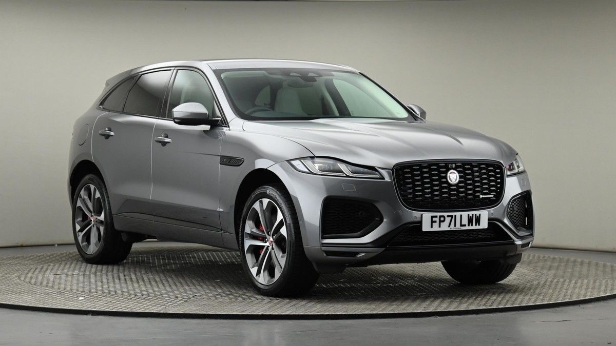 Jaguar F-PACE Sticky Header Image