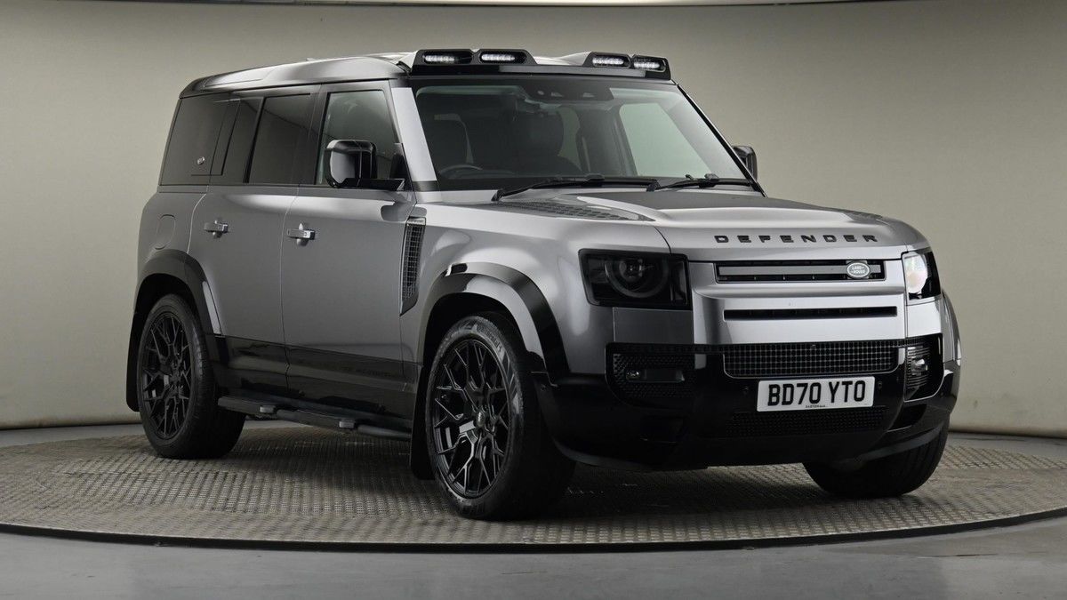 Land Rover Defender 110 Sticky Header Image