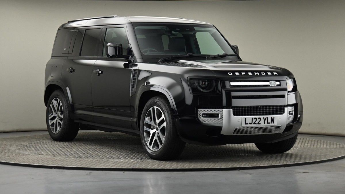 Land Rover Defender 110 Sticky Header Image
