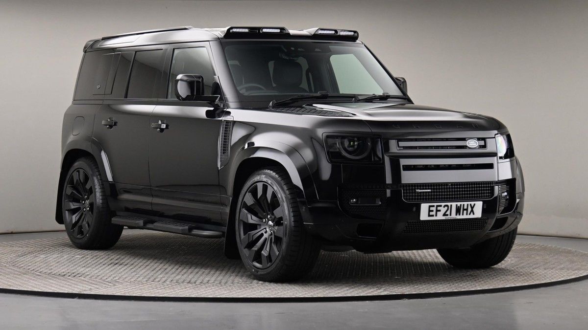 Land Rover Defender 110 Sticky Header Image