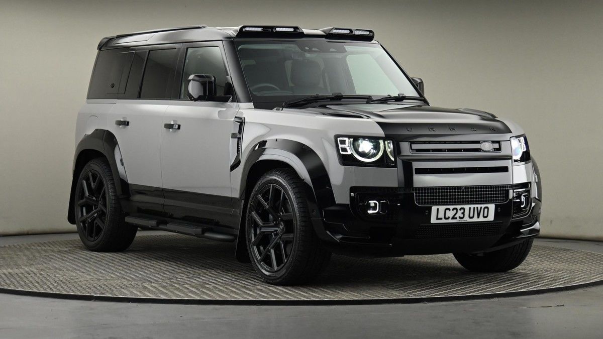 Land Rover Defender 110 Sticky Header Image