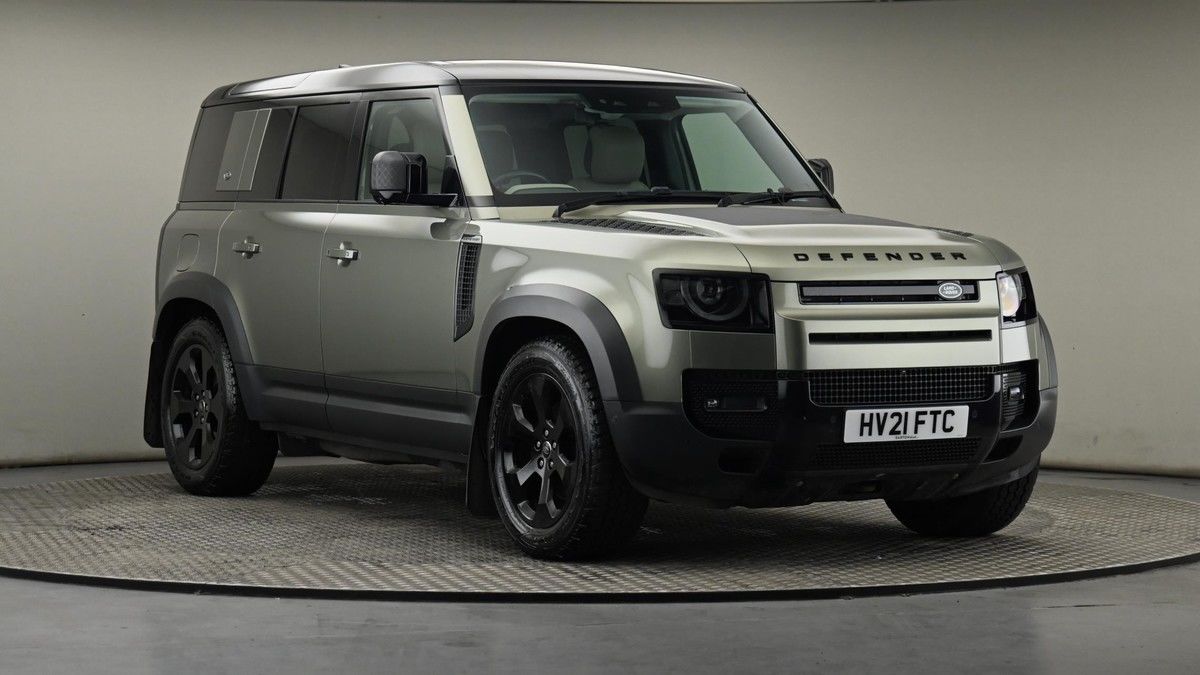 Land Rover Defender 110 Sticky Header Image