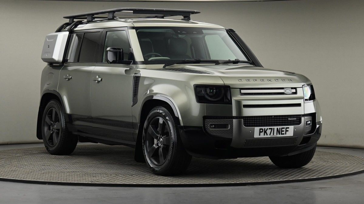 Land Rover Defender 110 Sticky Header Image
