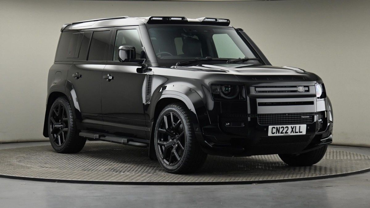 Land Rover Defender 110 Sticky Header Image