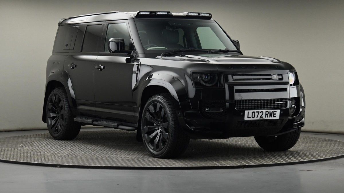 Land Rover Defender 110 Sticky Header Image