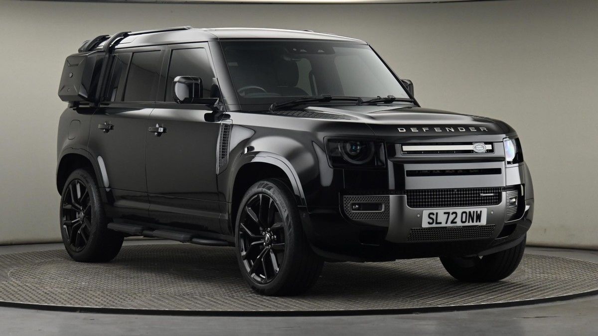 Land Rover Defender 110 Sticky Header Image