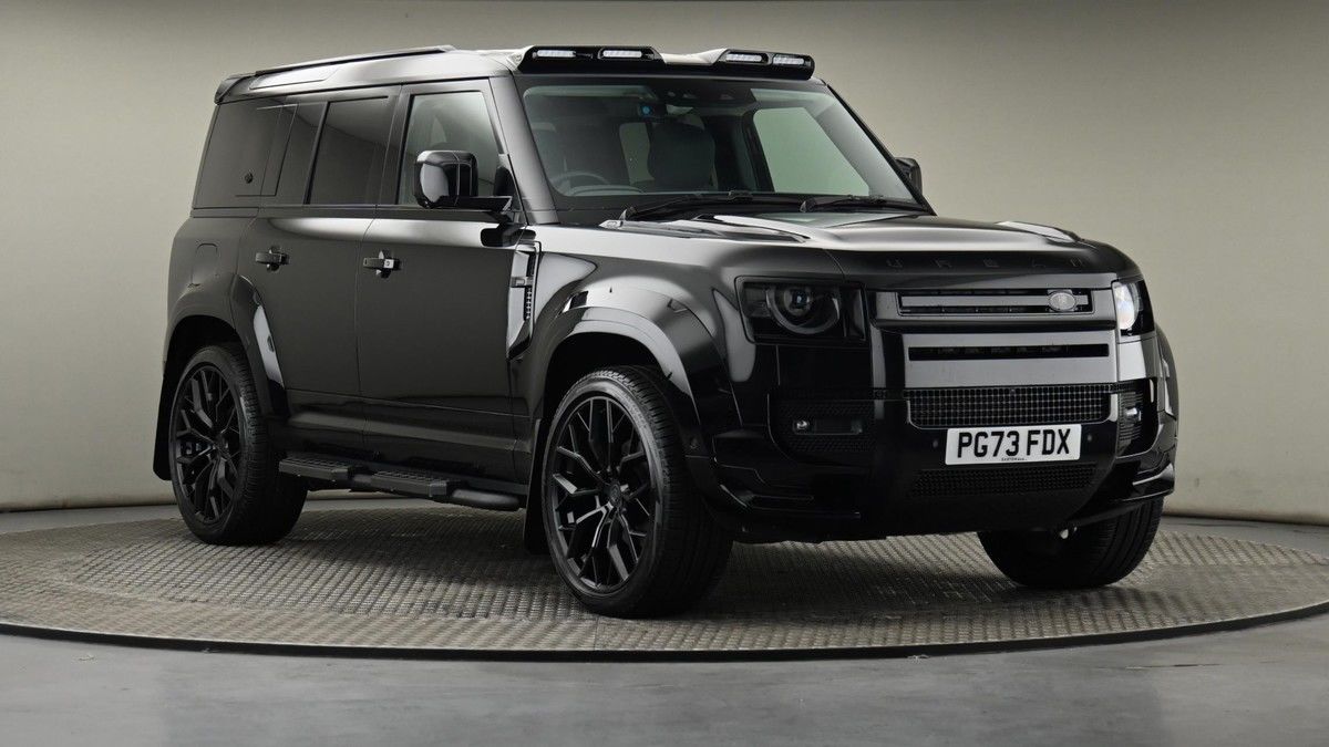 Land Rover Defender 110 Sticky Header Image