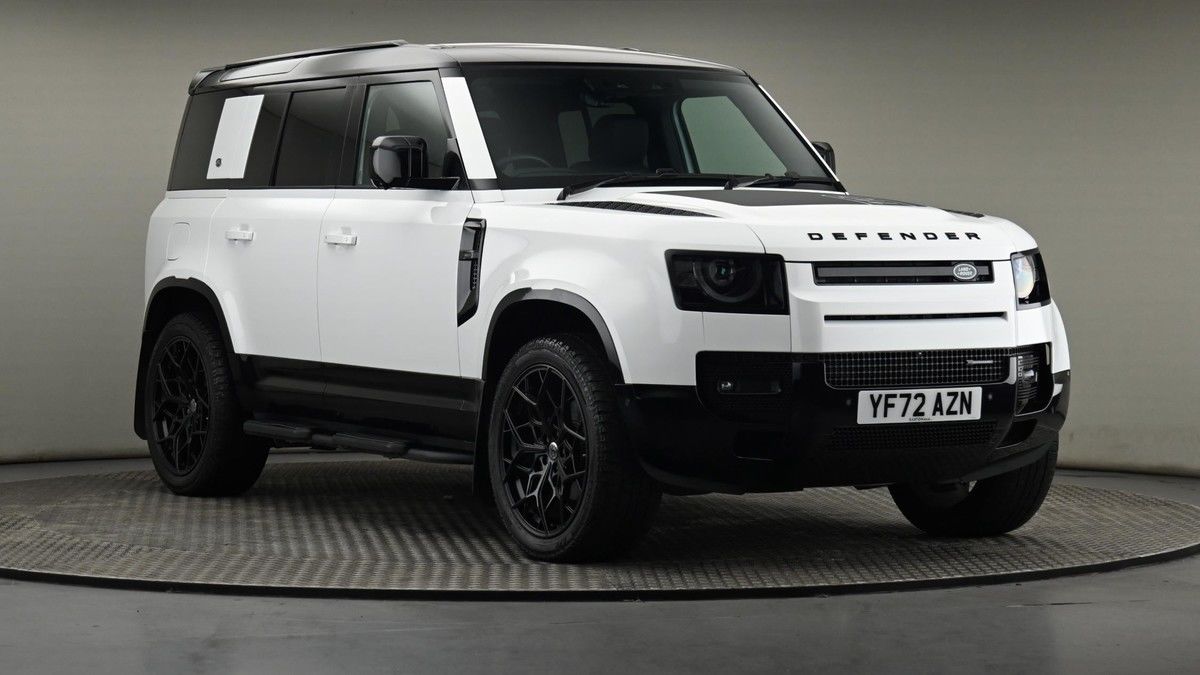 Land Rover Defender 110 Sticky Header Image