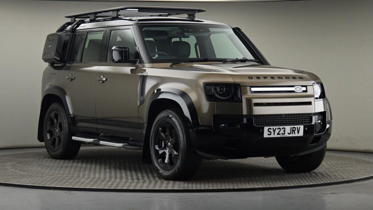 Land Rover Defender 110 Sticky Header Image