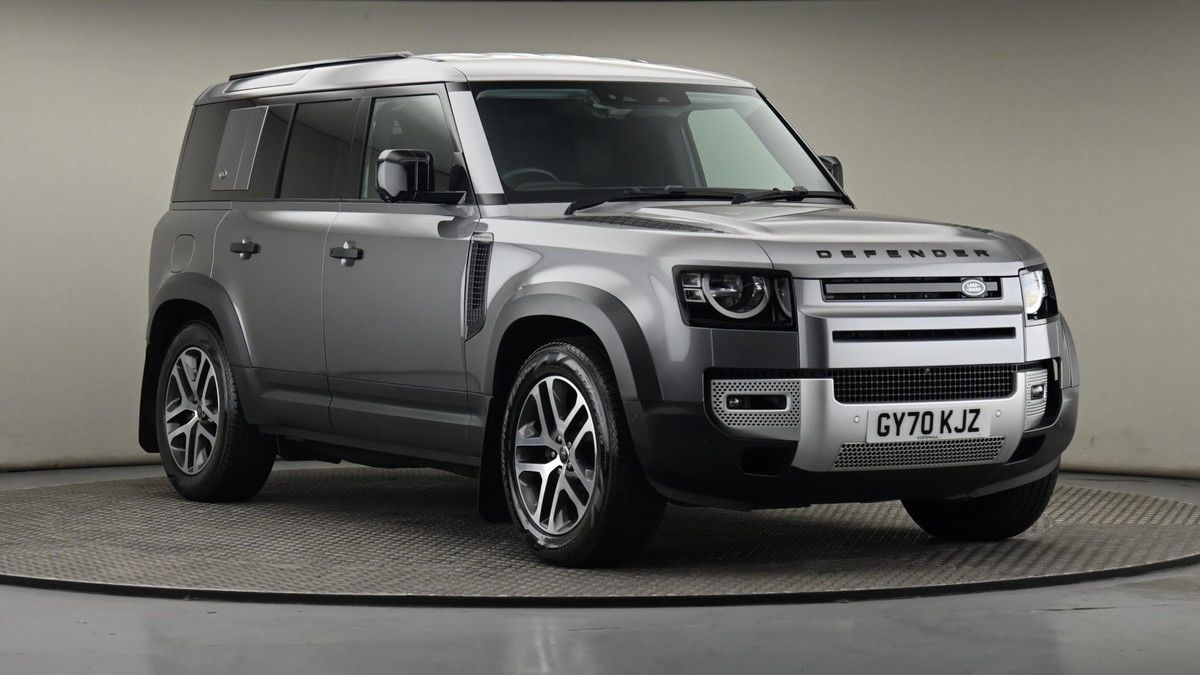 Land Rover Defender 110 Sticky Header Image