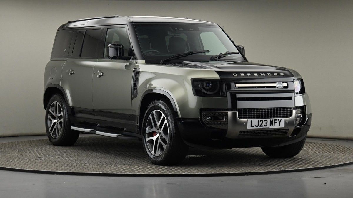 Land Rover Defender 110 Sticky Header Image