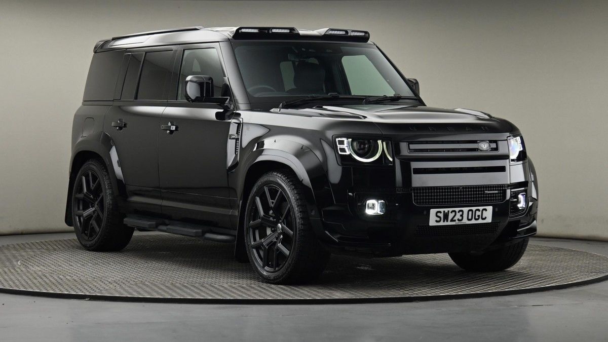 Land Rover Defender 110 Sticky Header Image