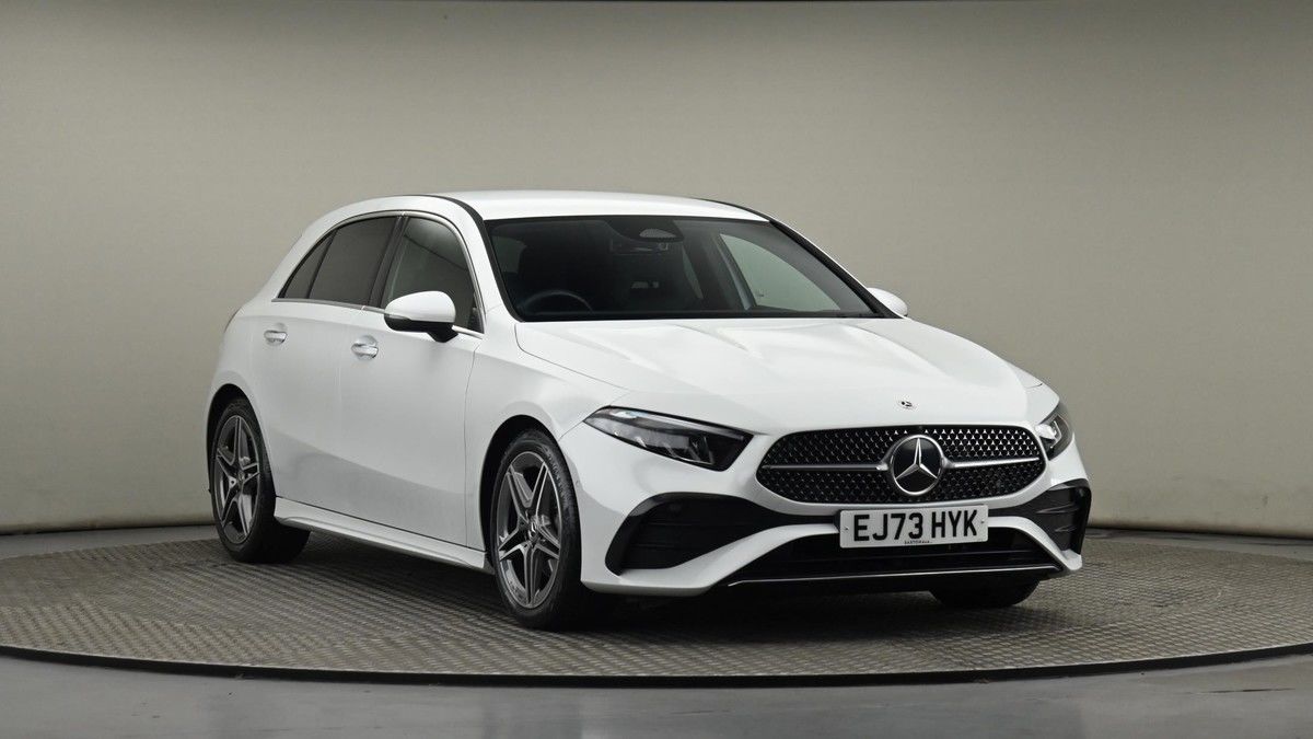 Mercedes-Benz A Class Sticky Header Image
