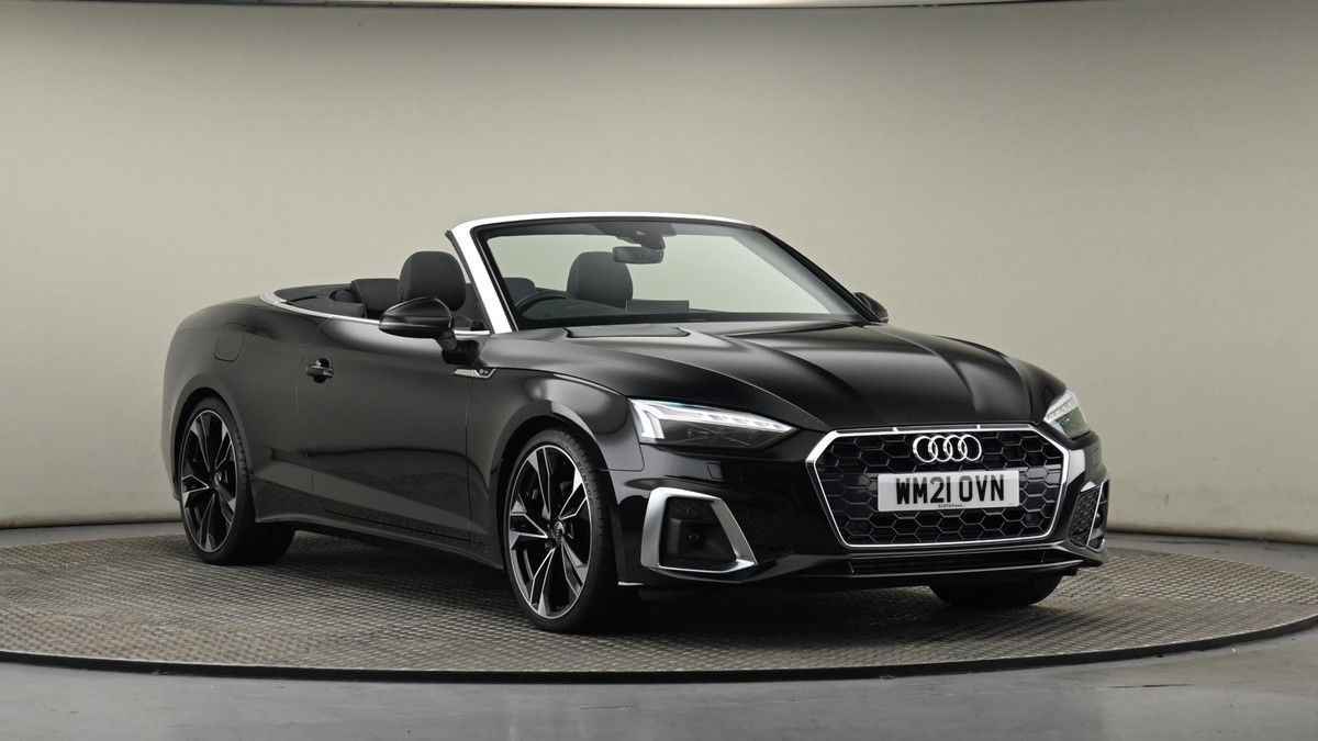 Audi A5 Cabriolet Sticky Header Image