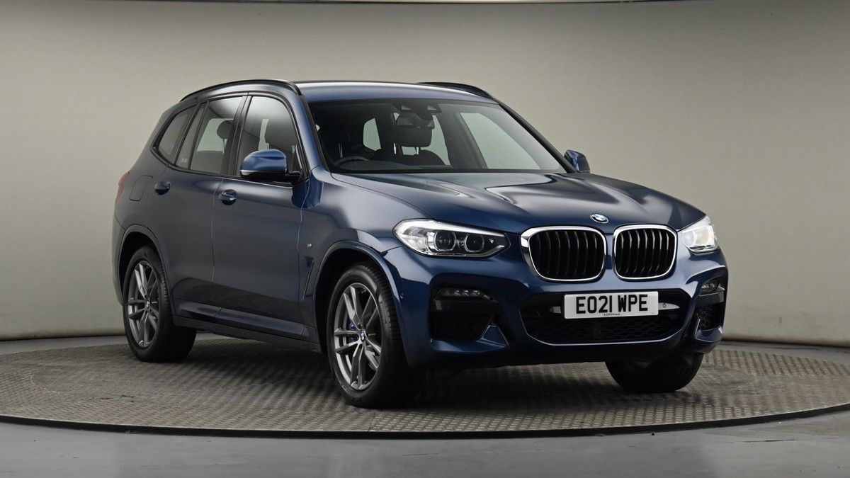 BMW X3 Sticky Header Image