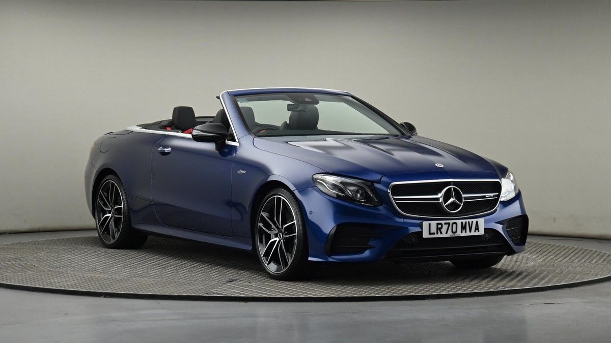 Mercedes-Benz E Class Sticky Header Image
