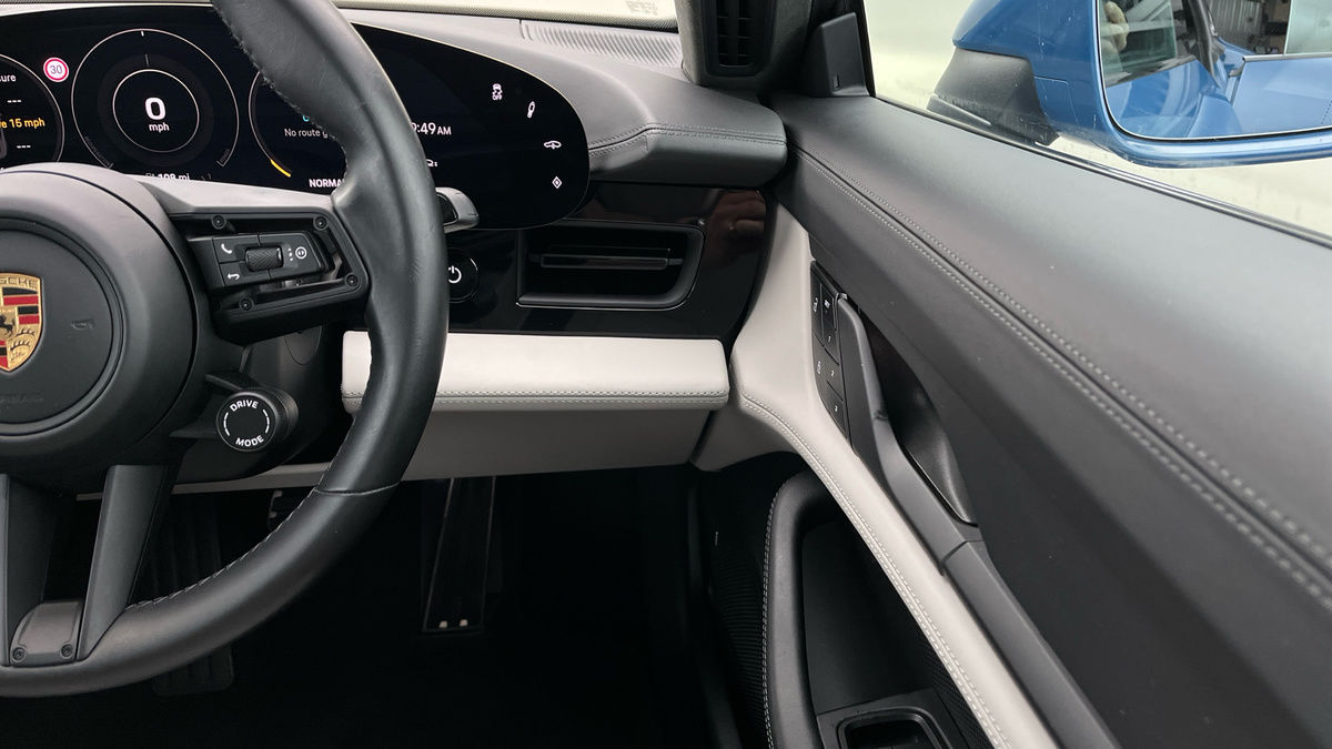 More views of Porsche Taycan