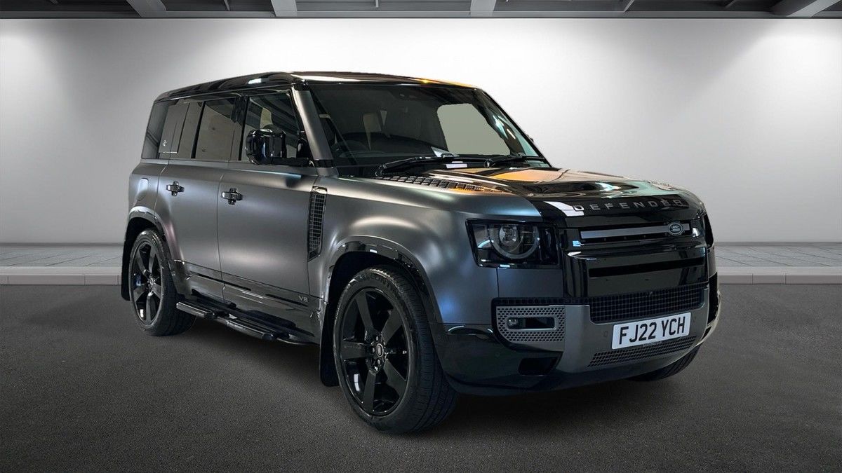 Land Rover Defender 110 Sticky Header Image