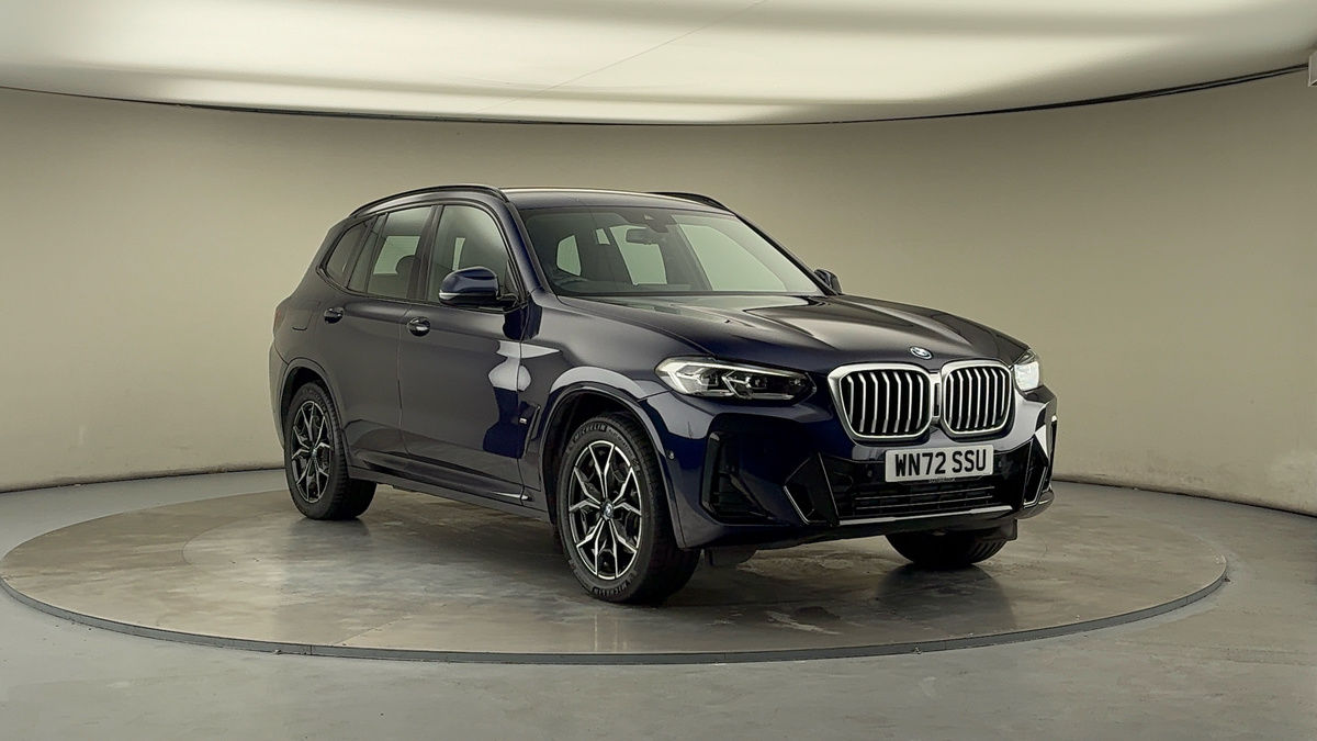 BMW X3 Sticky Header Image