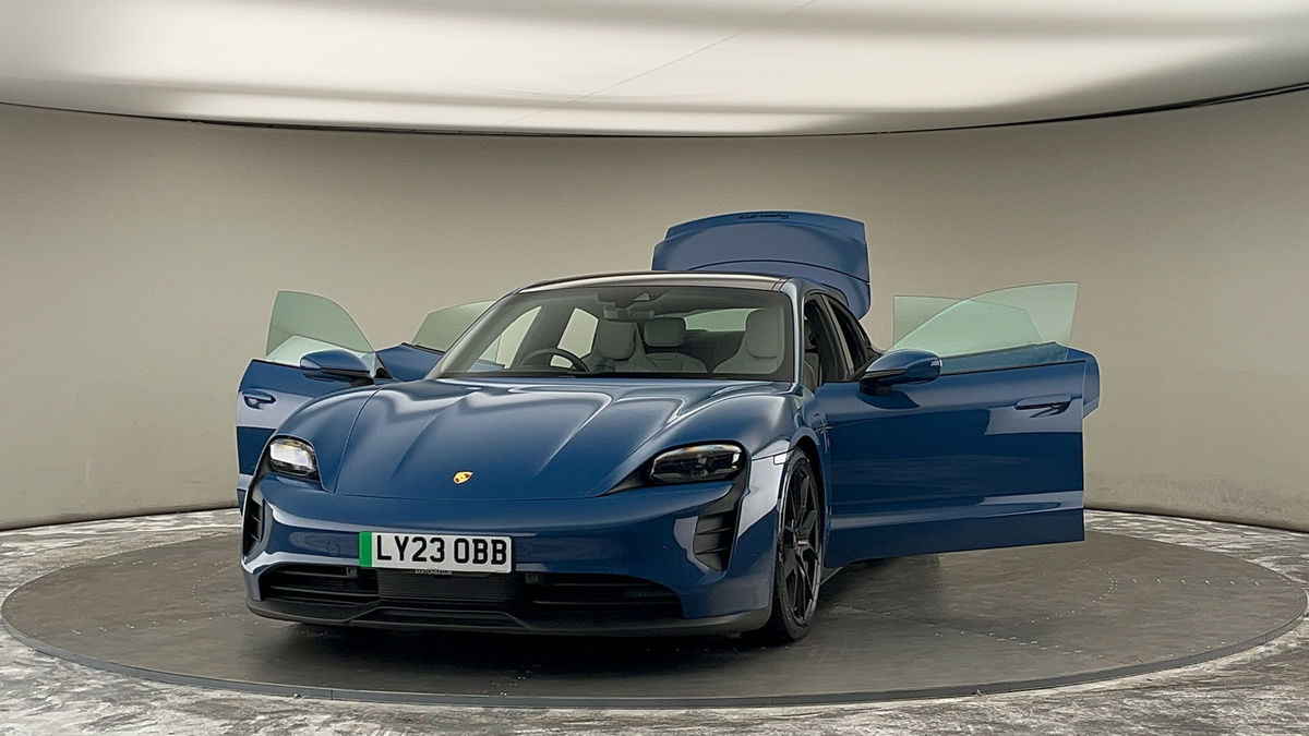More views of Porsche Taycan