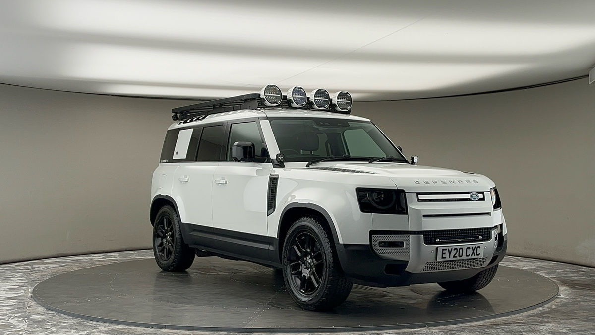 Land Rover Defender 110 Sticky Header Image