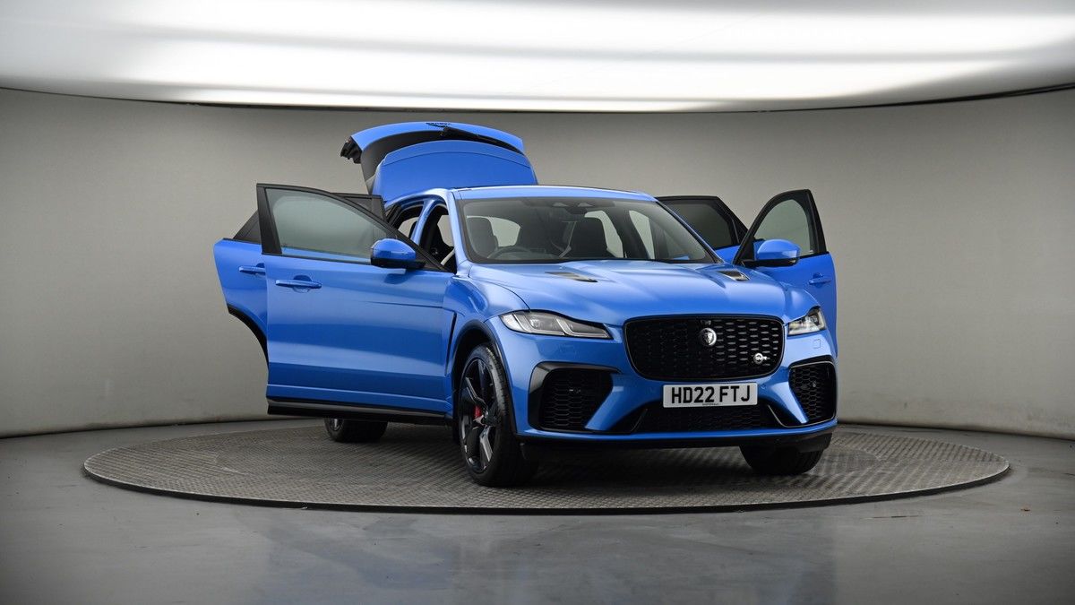 More views of Jaguar F-PACE
